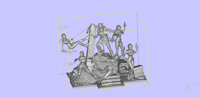 Gaming Head reveals the final design of its Tomb Raider statues