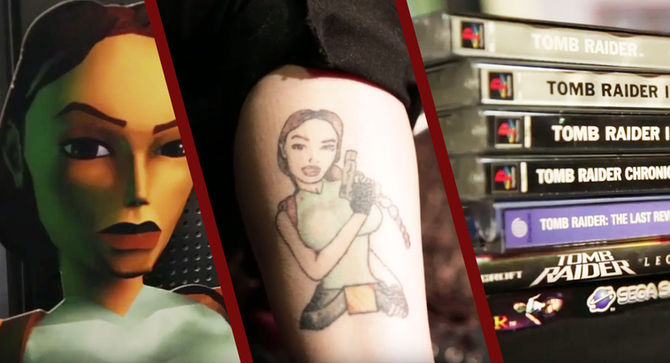 20 Years of Derby-born Lara Croft at a special event at QUAD