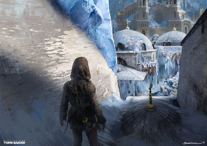 New concept arts used in the production of Rise of the Tomb Raider