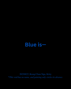 Blue is