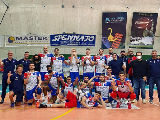 LEO SHOES CASARANO, I QUARTI DI FINALE SI APRONO CON UN SUCCESSO