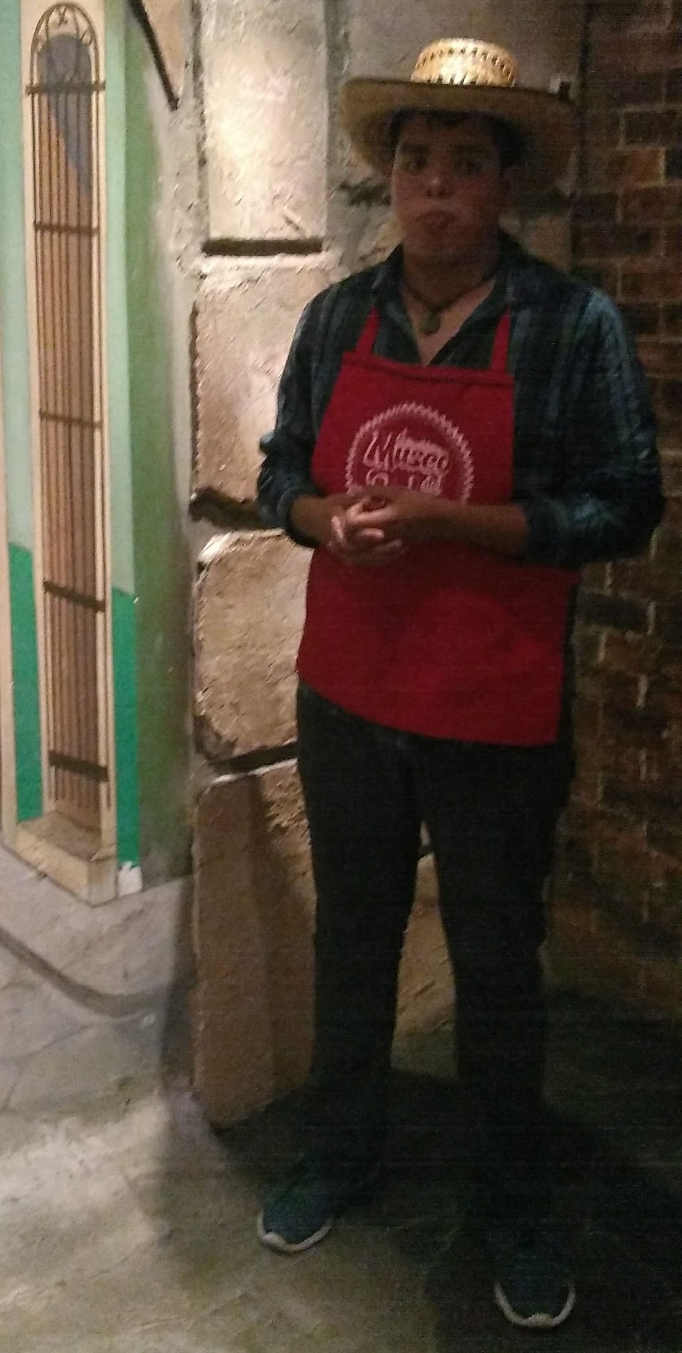 Orlando, guía del Museo del Dulce.