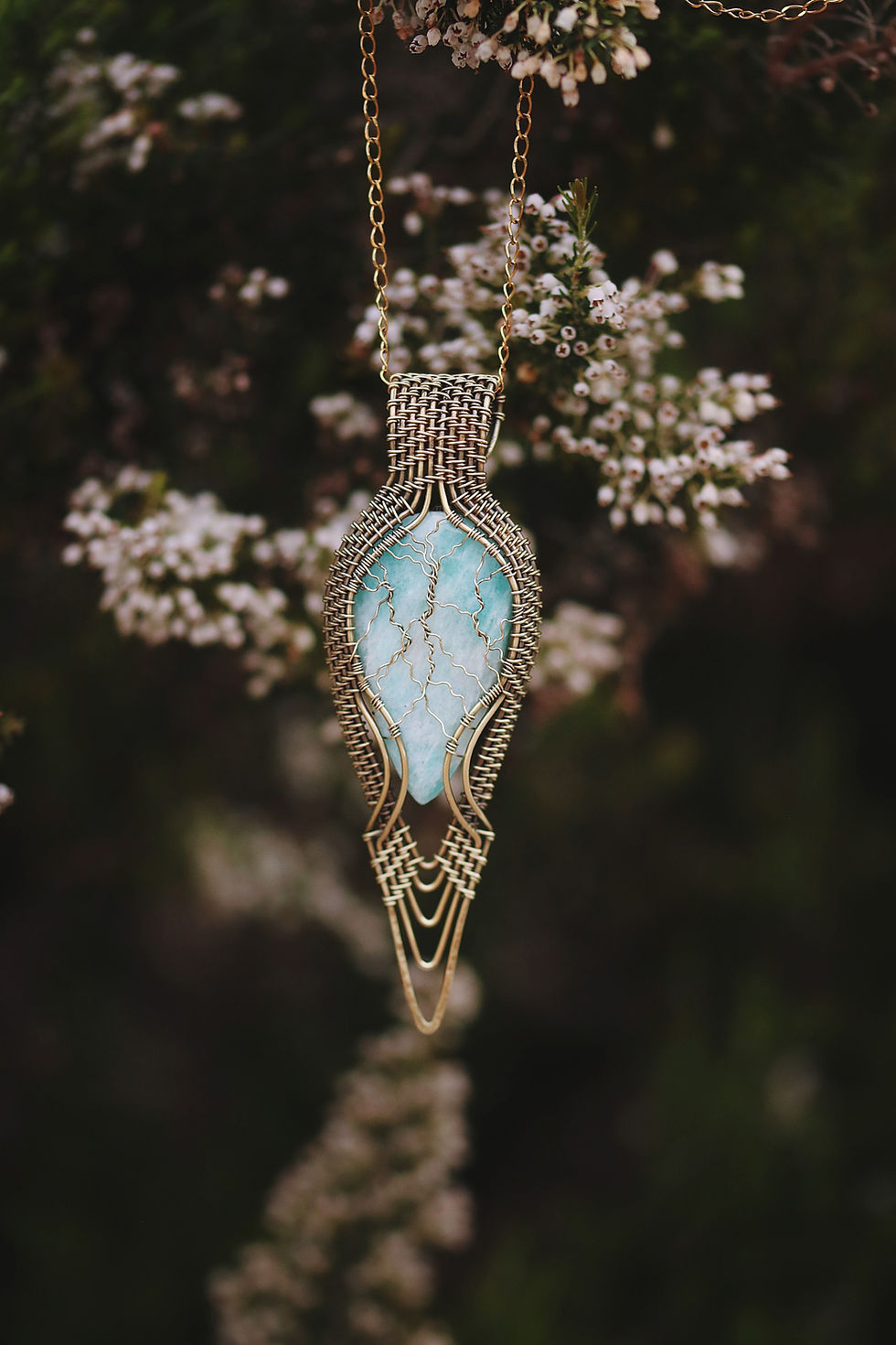 Miniature : Talisman "orage en mer"