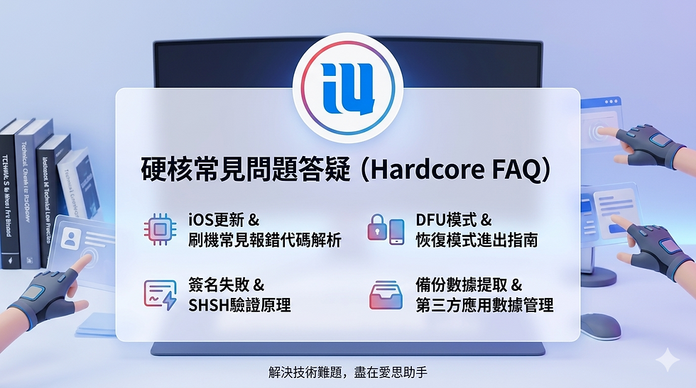 愛思助手刷機常見問題解答