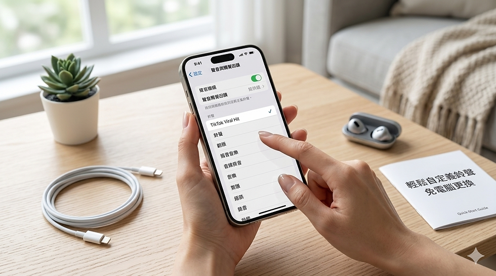 iPhone 免電腦換鈴聲圖示