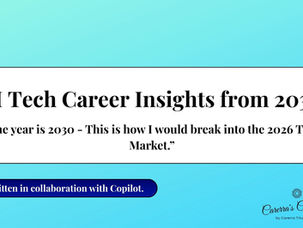 AI Tech Career Insights from 2030