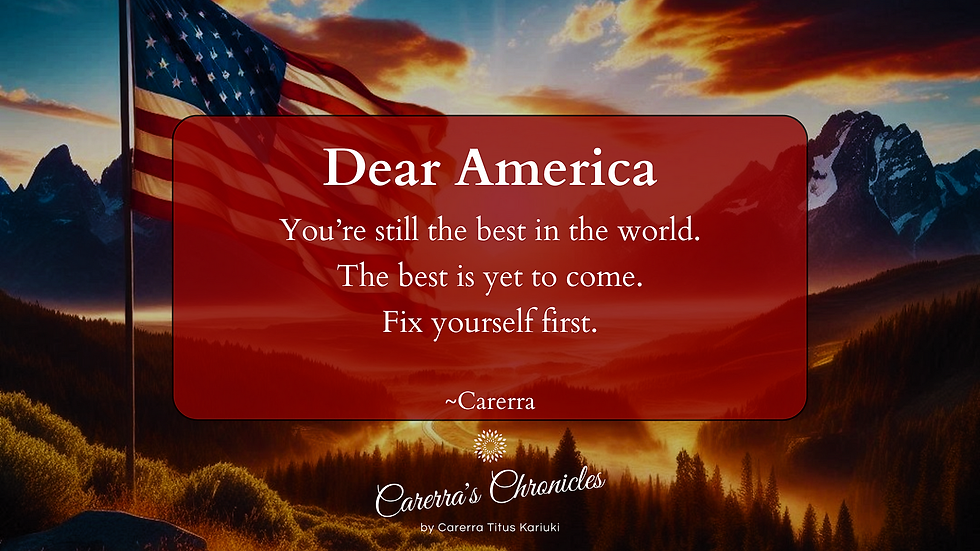 A grassland and a mountainside sunrise, and an American Flag.