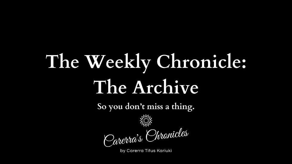 The Weekly Chronicle - The Archive.