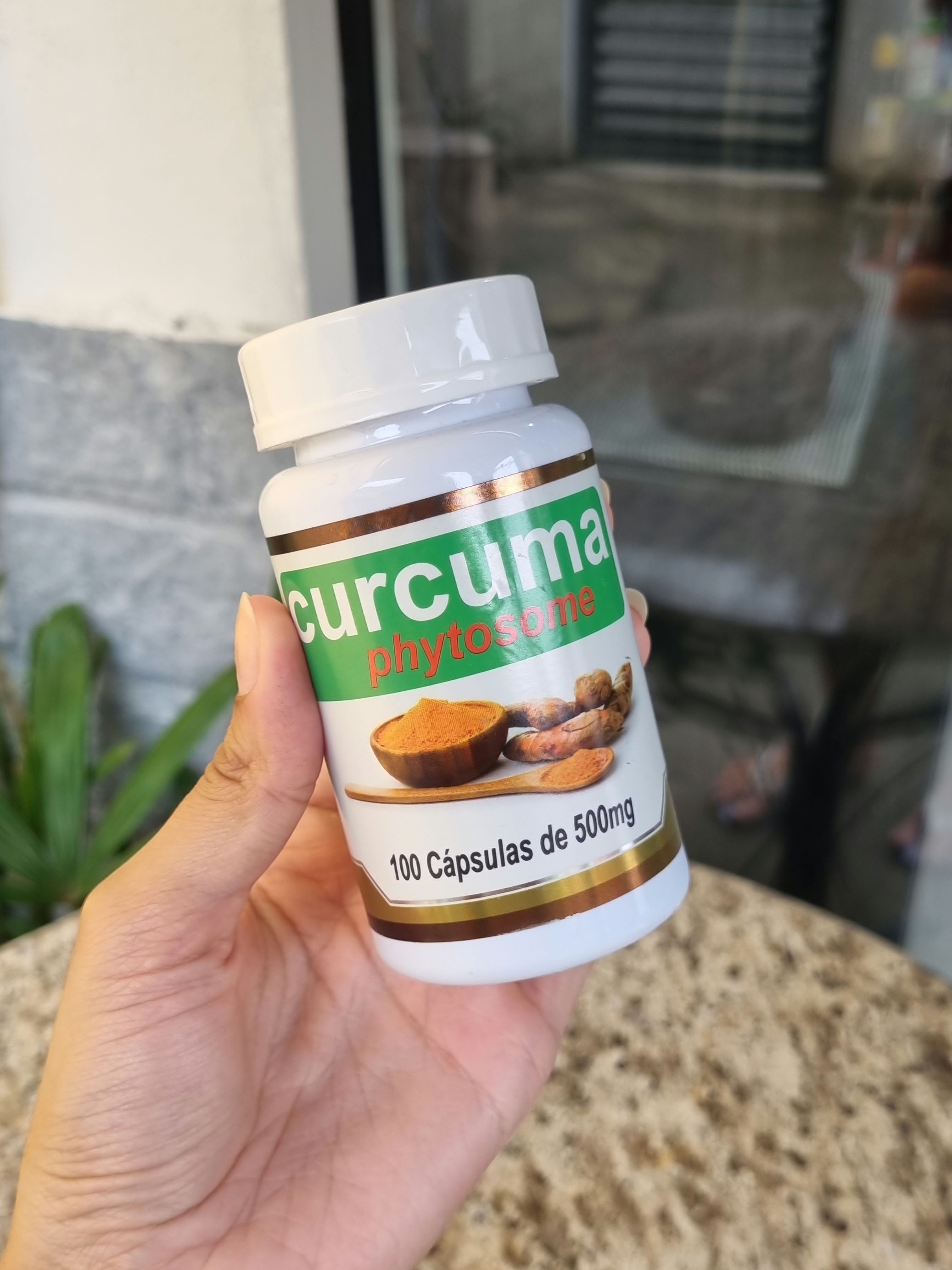 Curcuma Phytosome Nutriervas - 100 Cápsulas de 500mg