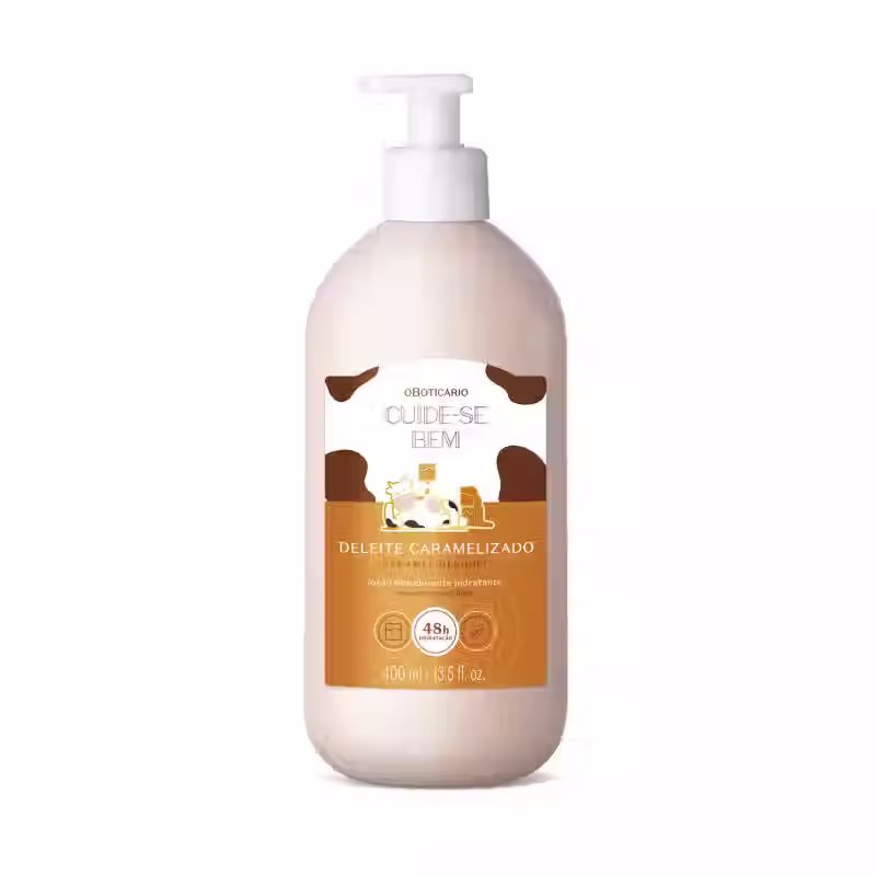 Loção Hidratante Desodorante Corporal Cuide-Se Bem Deleite Caramelizado - 400ml