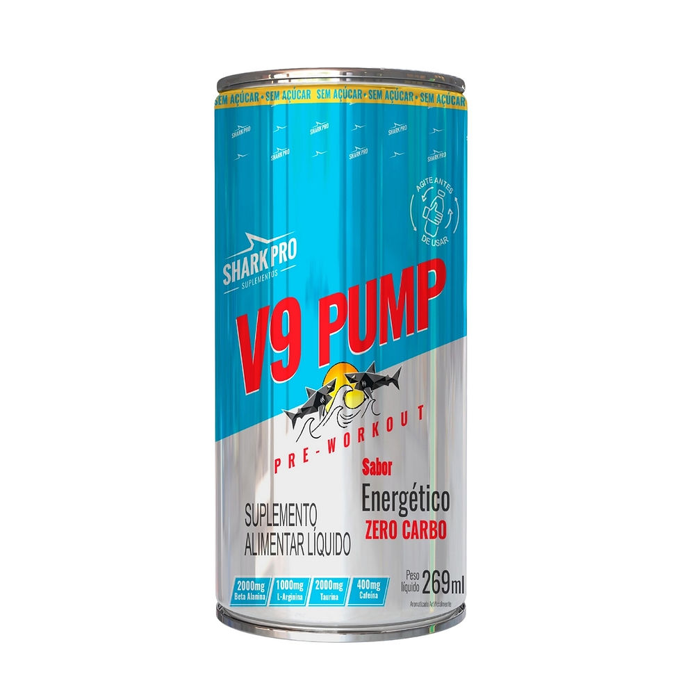 Miniatura: Pré-Treino V9 Drink Lata Shark Pro - 269ml