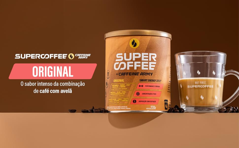 Miniatura: SuperCoffee Caffeine Army - 220g