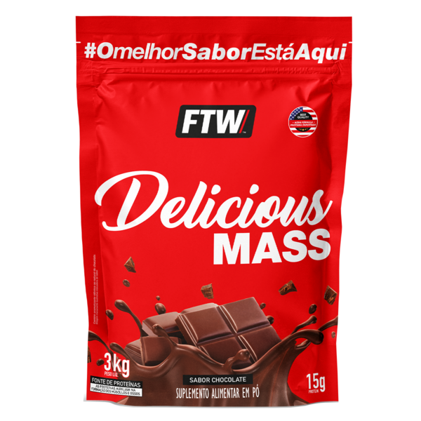 Miniatura: Hipercalórico Delicious MASS FTW - 3Kg