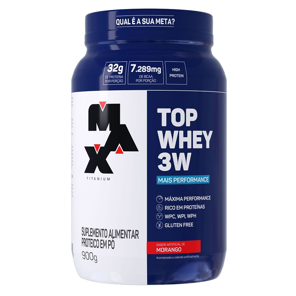 Miniatura: Top Whey Max 3W + Performance - 900g