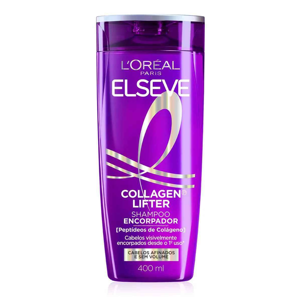 Shampoo Encorpador L'Oréal Paris Elseve Collagen Lifter - 400ml