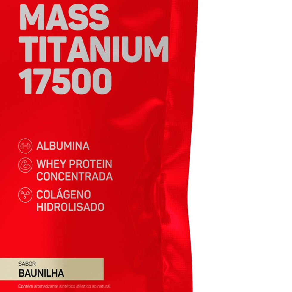 Miniatura: Hipercalórico Max Mass Titanium 17500 - 3kg