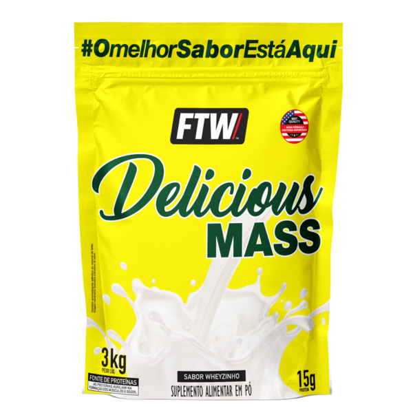 Miniatura: Hipercalórico Delicious MASS FTW - 3Kg
