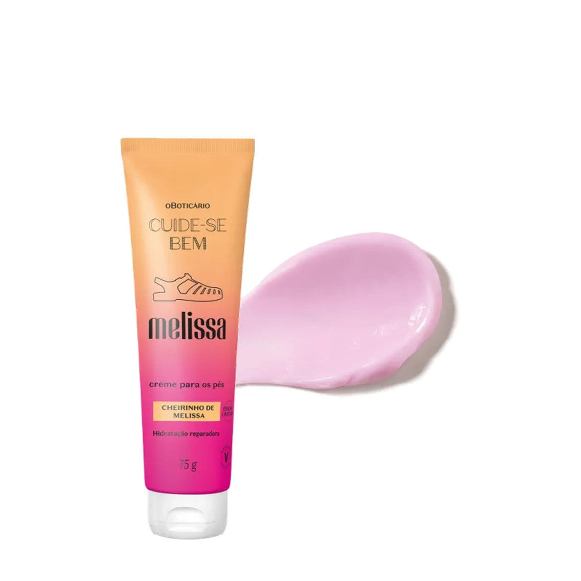 Creme para os Pés Cuide-se Bem Melissa - 75g ⚠️Val:07/26