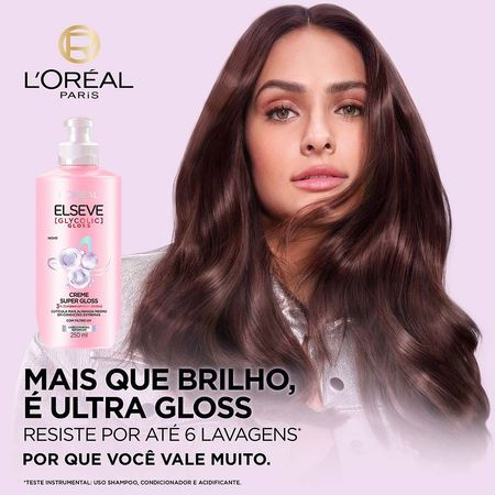 Miniatura: Creme Super Gloss Elseve Glycolic Gloss - 250ml