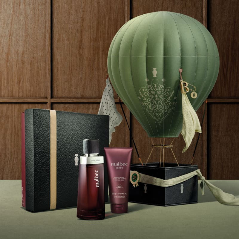 Miniatura: Presente Malbec: Perfume + Shower Gel 200g (Cabelo e Corpo)