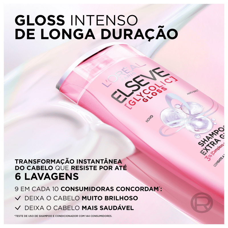 Miniatura: Shampoo Elseve Glycolic Gloss - 400ml