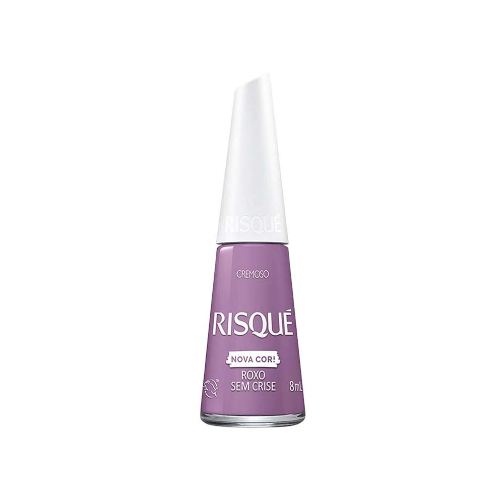 Esmalte Risqué Nova Cor! Roxo Sem Crise - 8ml

