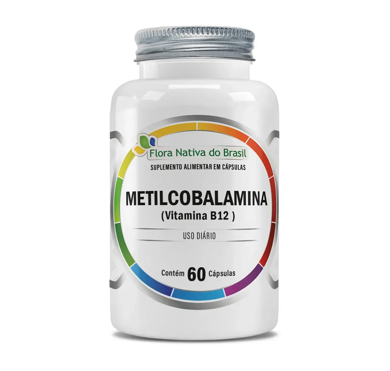Metilcobalamina (Vitamina B12) 60 Capsulas - Flora Nativa do Brasil