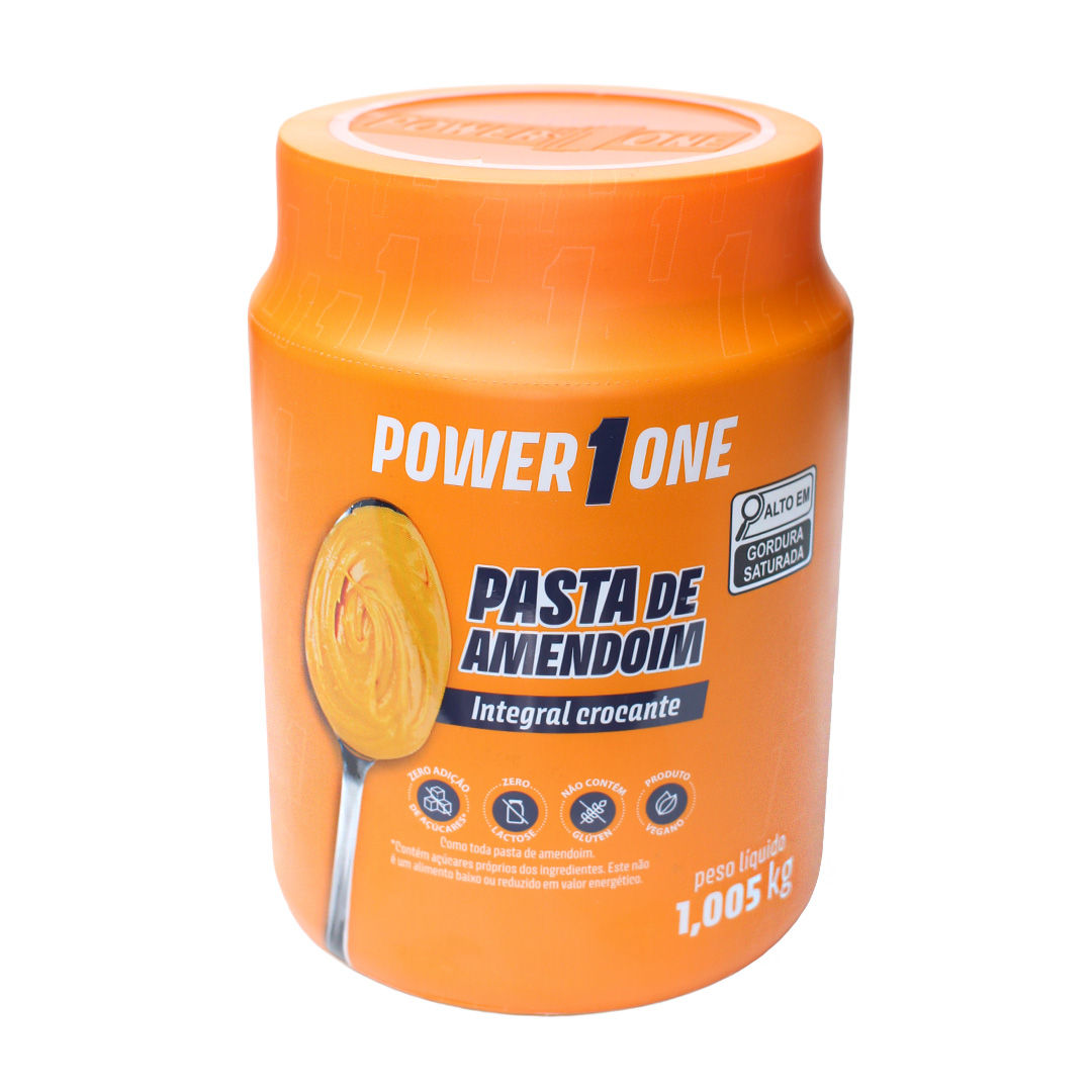 Pasta De Amendoim Crocante Power 1 One - 1,005kg

