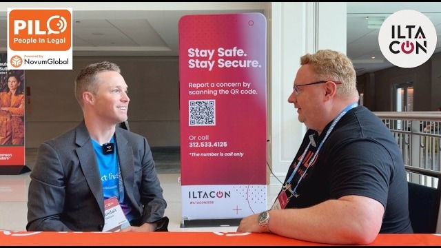 Brandall Nelson of NetDocuments interviewed by People in Legal at ILTACON 2026