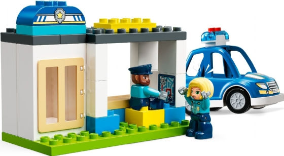 Miniatura: 10959 - LEGO® Duplo® - Comisaría de policía y helicóptero