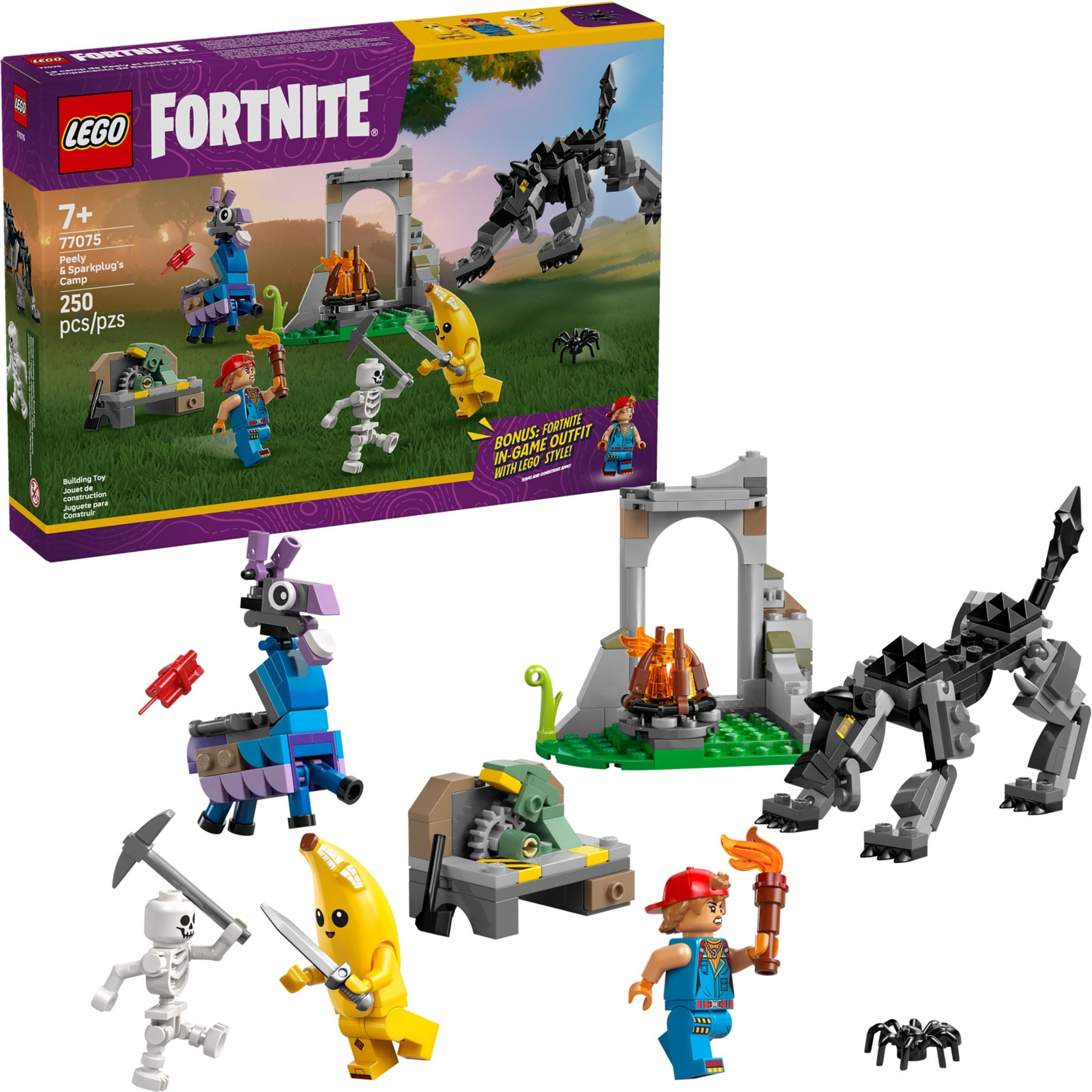 LEGO Fortnite Acampamento Embananado Faísca 77075