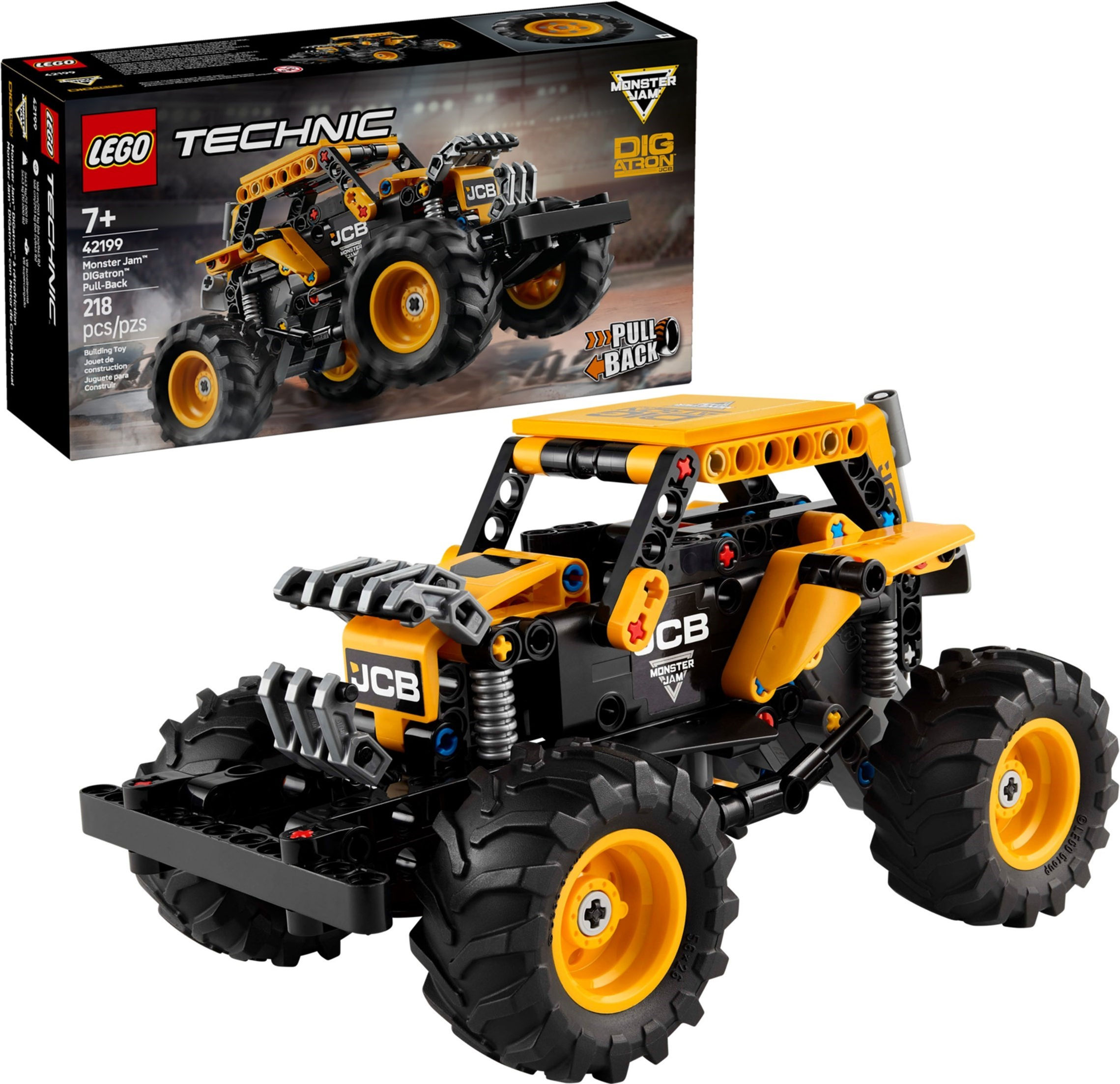 42199 - Lego® Technic - Monster Jam™ DIGatron™ de Puxar