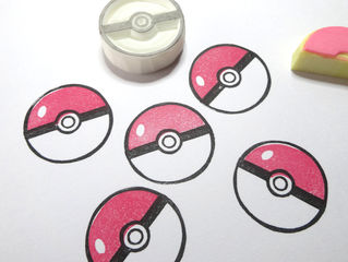 Poke Ball stamp