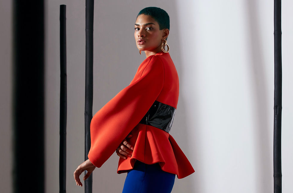 The Irene Jacket Side View | VIRSHETÉ