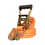 Миниатюра: DIN EN 12195-2 tie down kit | RAL 2010 orange UV-resistant webbing | U-shaped alloy steel hook | Manual tensioner device | Lo