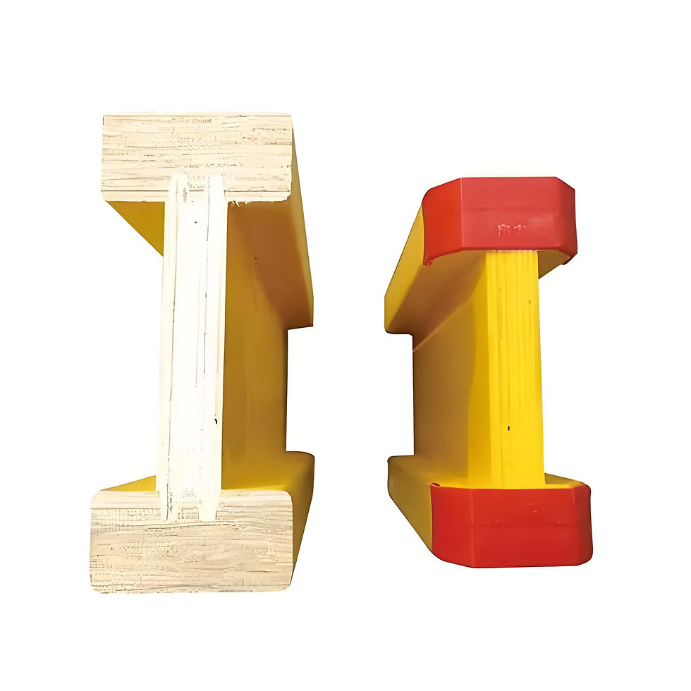 Duplex shaped insulator | Left yellow white/right yellow red color scheme | Electrical equipment isolation component | High v