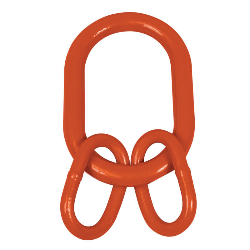 Orange symmetrical connecting ring