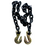 Thumbnail: Black lifting chain with gold hook | FORGED forging process | GOLD brand | Industrial lifting components