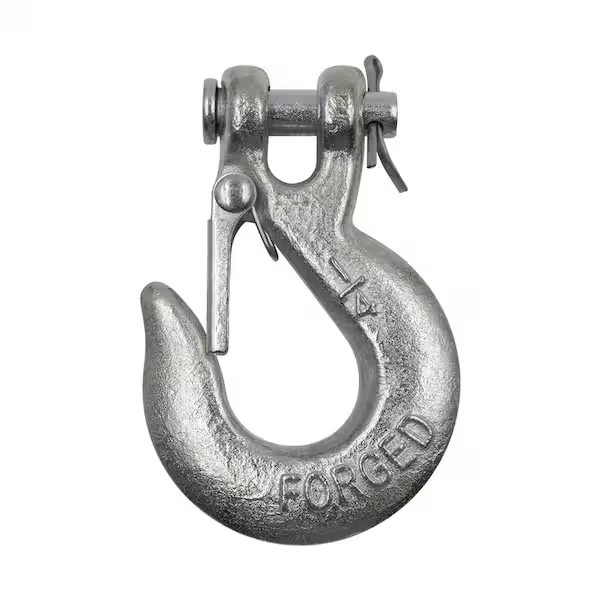 Lockable swivel hook