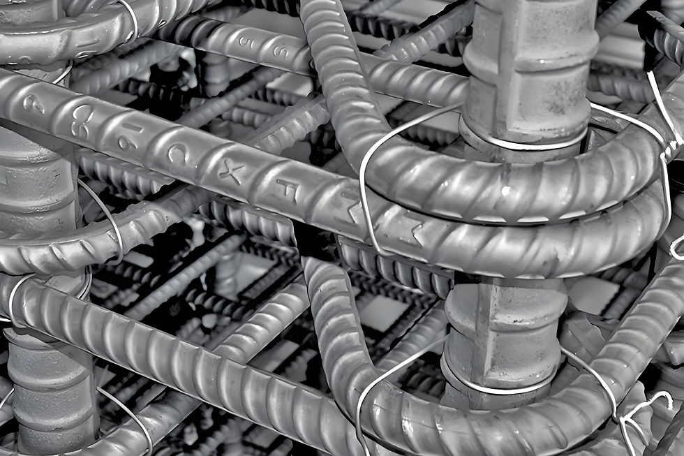 Миниатюра: Industrial steel warehouse real shot | Rebar + pipe storage in different areas | Red crane operation | Logistics transfer pro