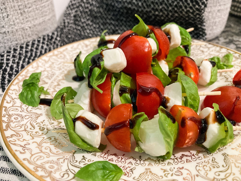 Caprese Salad Kabobs Recipe