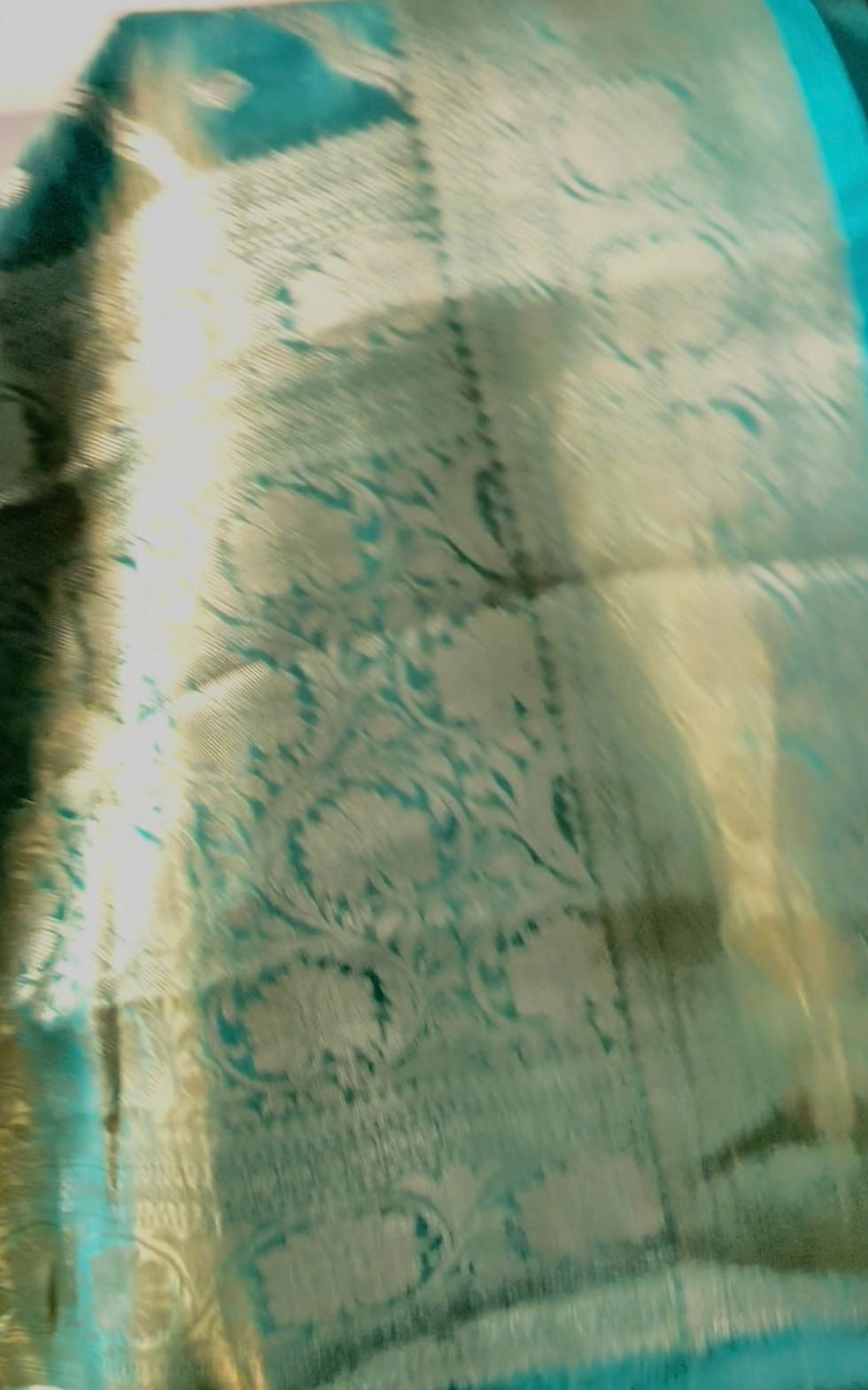 Thumbnail: Banaras Katan tissue silk saree 