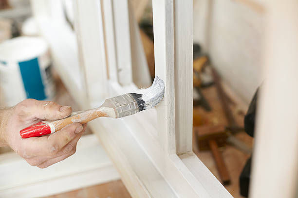 re-painting casement windows