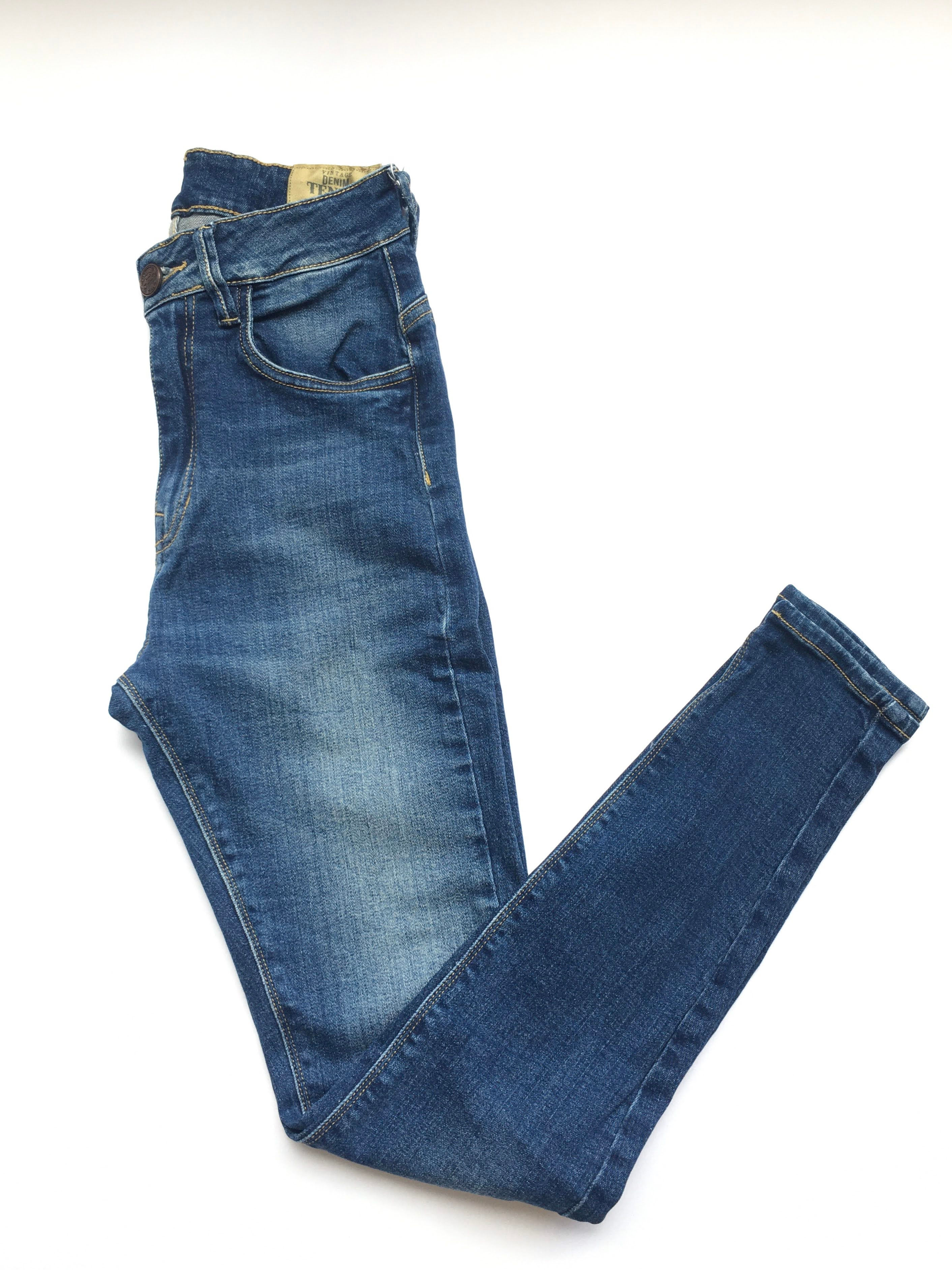 Jens altos indigo medio bota entubada