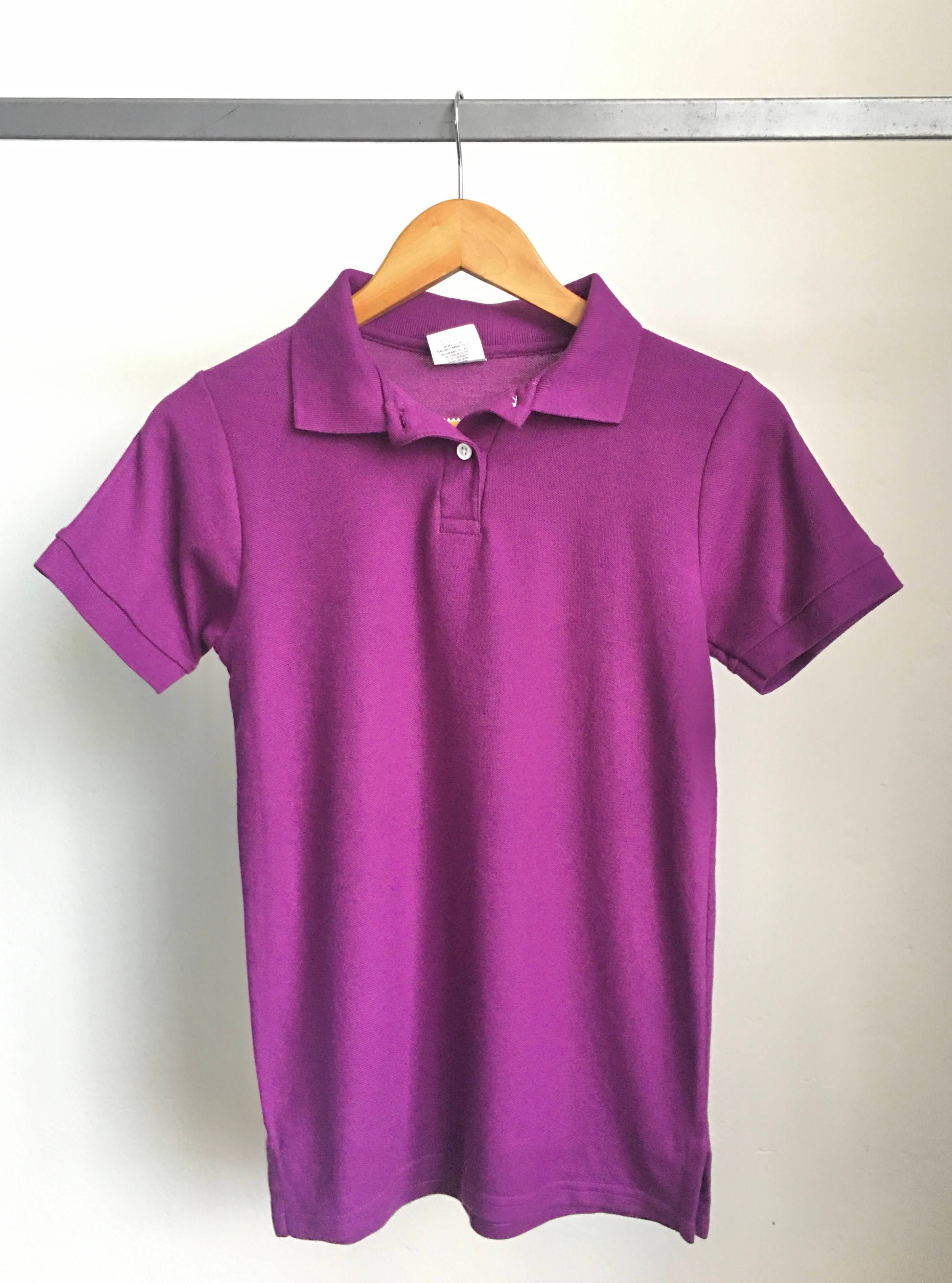 Camisa polo morada