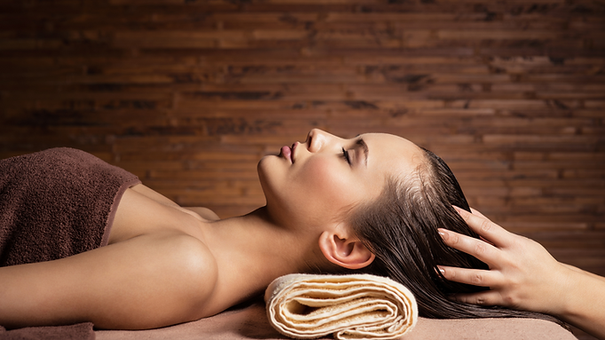head spa head massage scalp massage