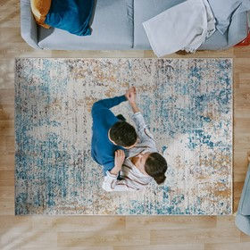 Thumbnail: Newport Pegasus Abstract Area Rug by Madison Park