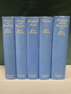 The Works of Jane Austen in 5 Volumes - Georgian Edition