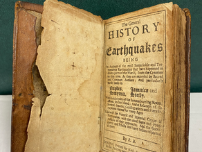 The General History of Earthquakes by Nathaniel Crouch
