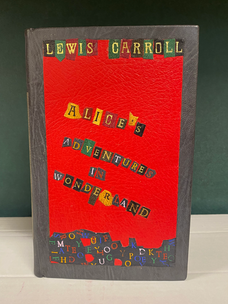 SOLD! Handbound copy of Alice's Adventures in Wonderland by Lewis Carroll